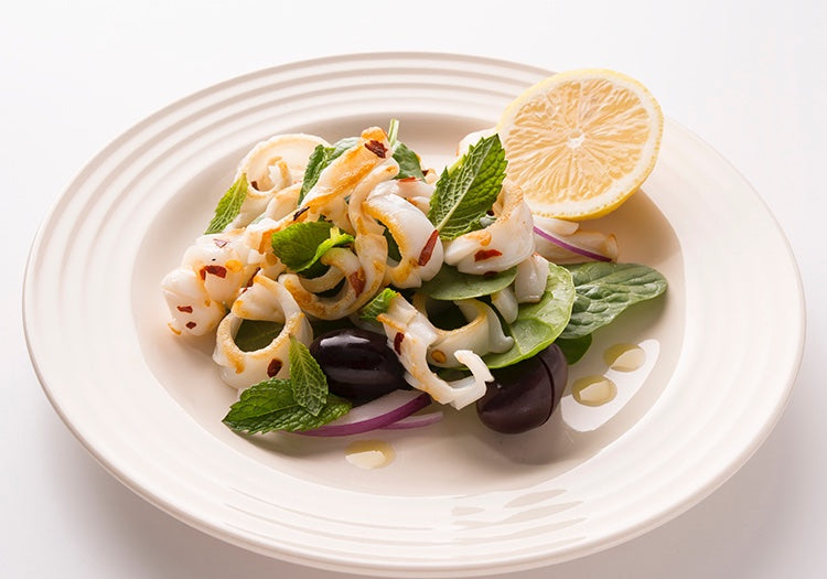 Summer Calamari Salad with a Little Kick Summer Calamari Salad with a Little Kick