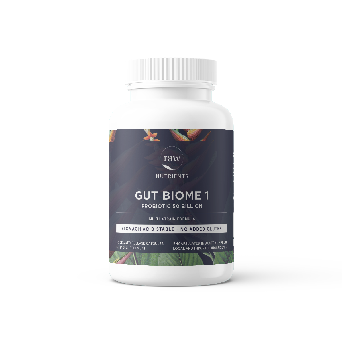 Raw Nutrients Gut Biome 1 Probiotic 50 Billion Raw Nutrients Gut Biome 1 Probiotic 50 Billion