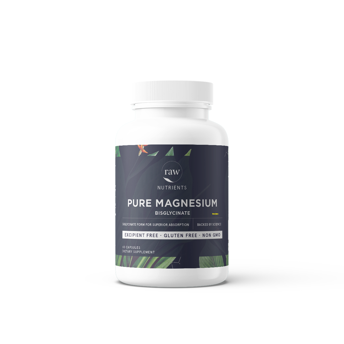 Raw Nutrients Pure Magnesium Bisglycinate Raw Nutrients Pure Magnesium Bisglycinate