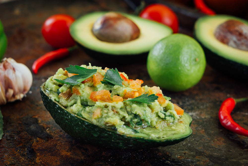 Delicious Salsa Avocado Boats