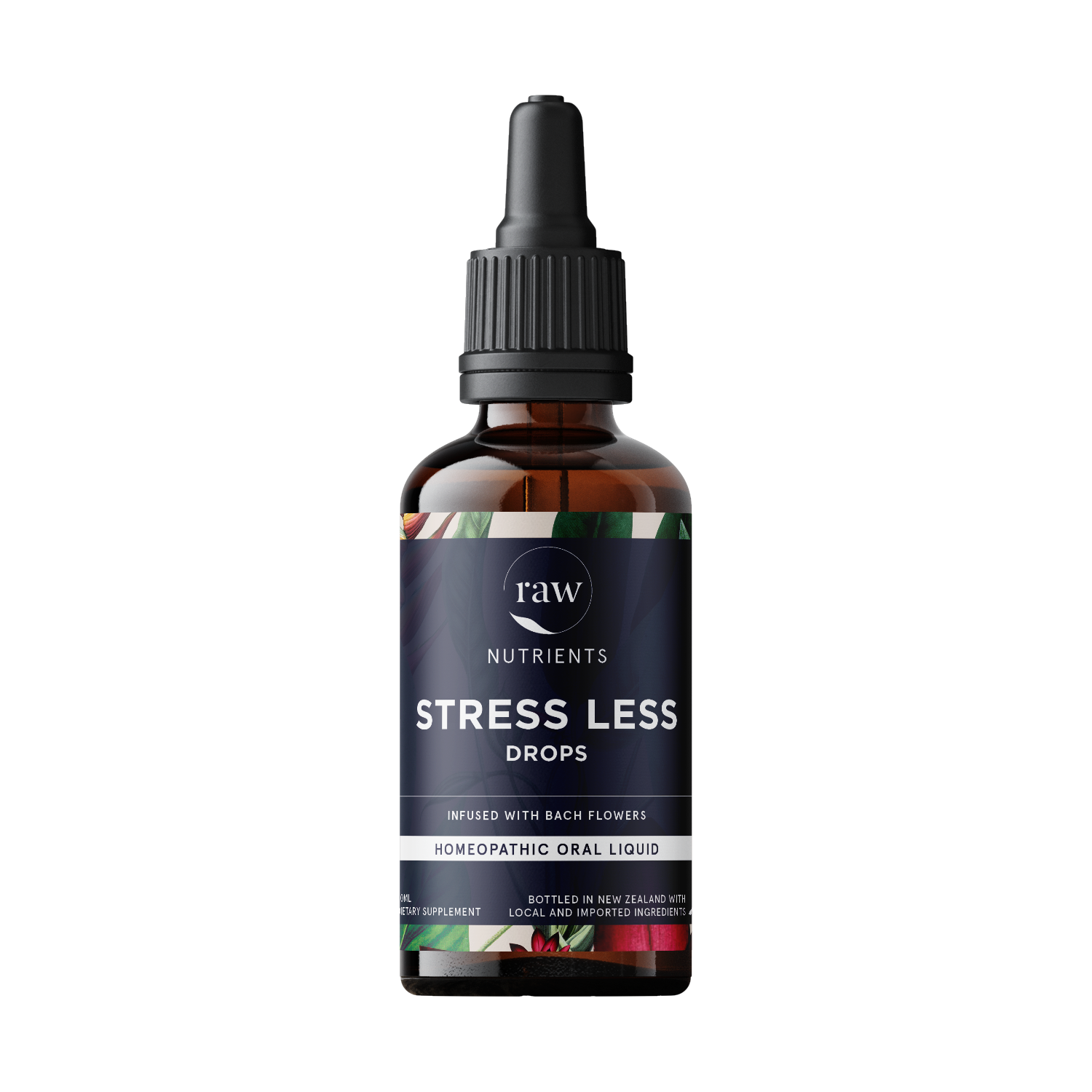 Raw Nutrients Stress Less Drops